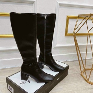 Boot đùi khoá sườn da trơn basic hot fullbox mã M22-8