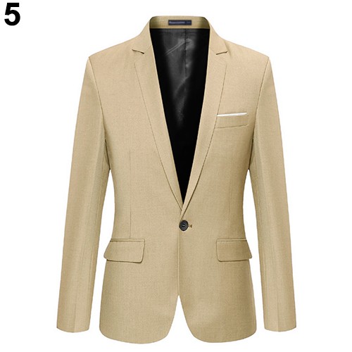 Áo Khoác Blazer Phối Nút Thời Trang Cho Nam