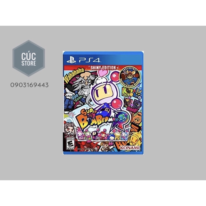 Đĩa chơi game PS4: Super Bomberman R