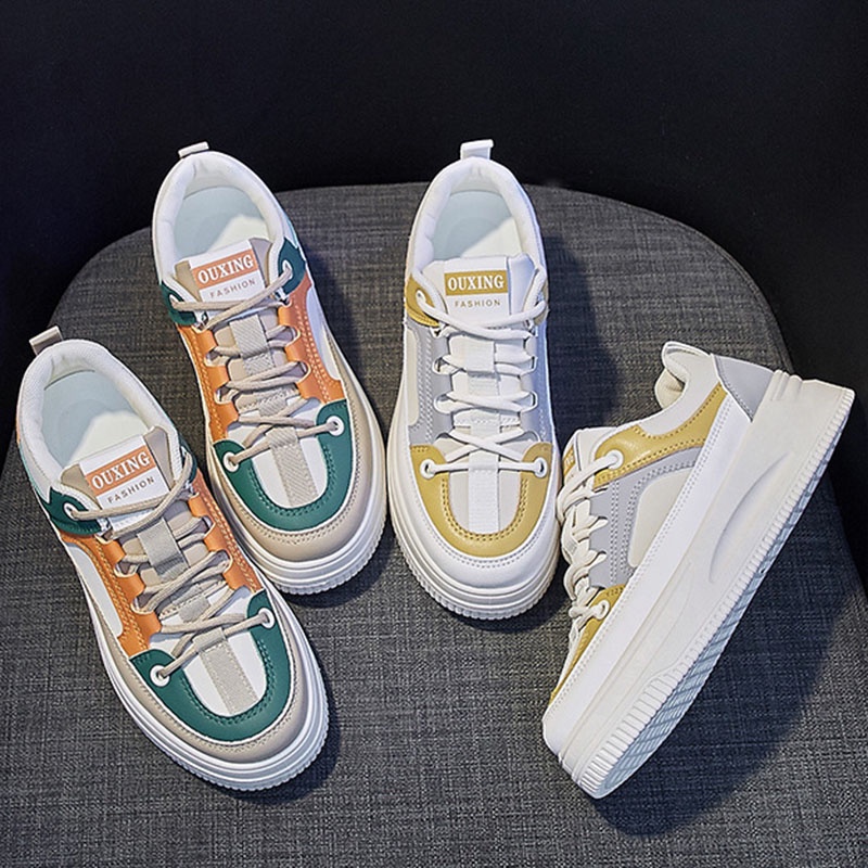 Giày thể thao IELGY màu sắc thời trang Hàn Quốc dành cho nữ