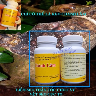 Keo liền sẹo cây chánh lâm, keo chánh lâm liền da cây Chai 130gr