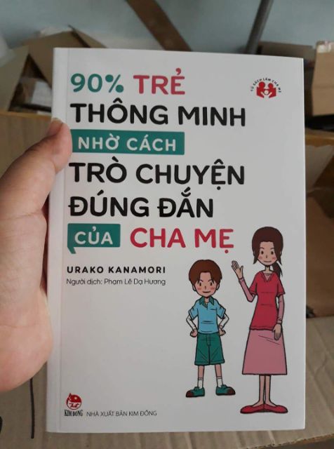 [Mã LIFEB04ALL giảm 10% tối đa 15K đơn 0Đ] Sách - 90 phần trăm trẻ thông minh nhờ cách trò chuyện đúng đắn của cha mẹ