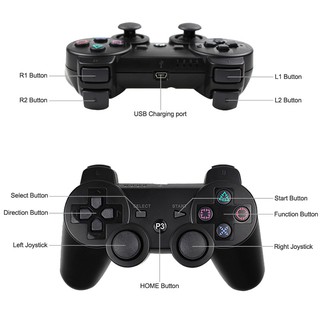Tay cầm chơi game bluetooth không dây cho PS3