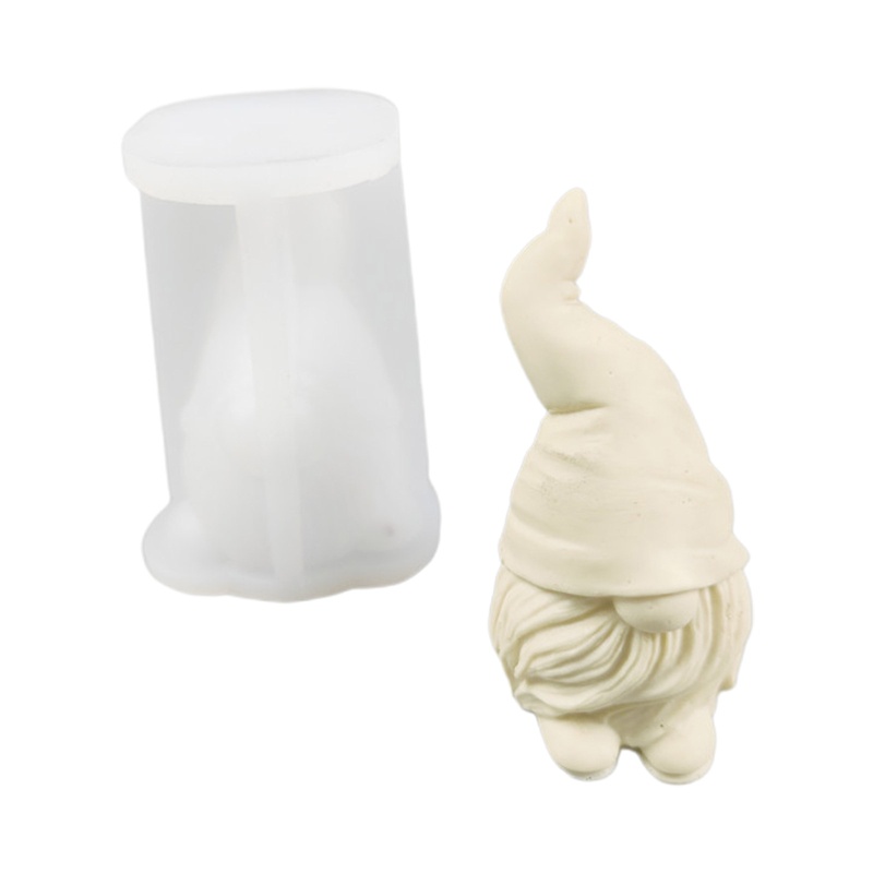 Khuôn Silicone Tạo Hình Chú Lùn Trang Trí Xà Phòng DIY