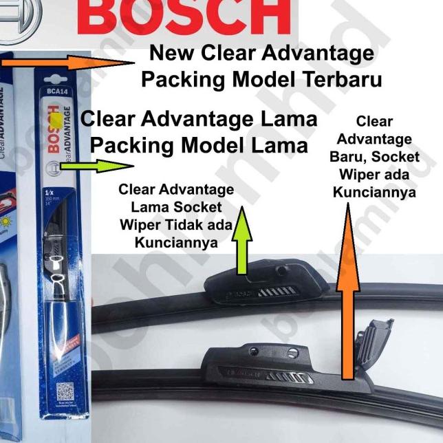 Kho Sẵn Sàng ❇➼ Bộ 3 Cần Gạt Nước BOSCH Không Khung Cao Cấp