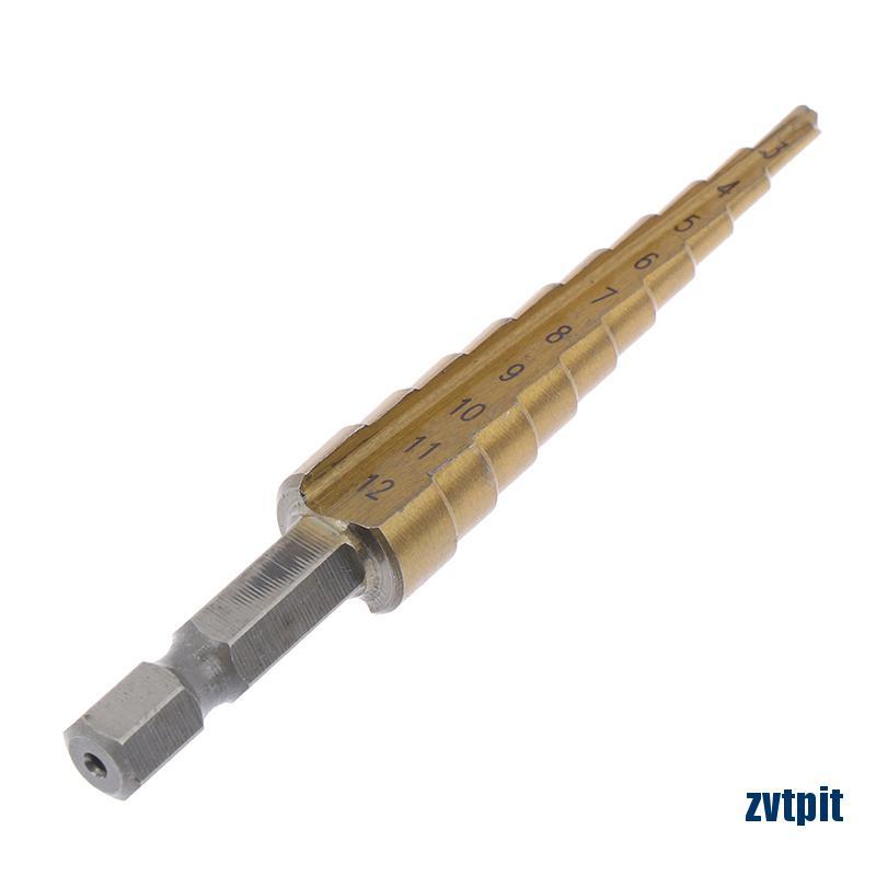 Mũi khoan bước đầu lục giác 3-12mm