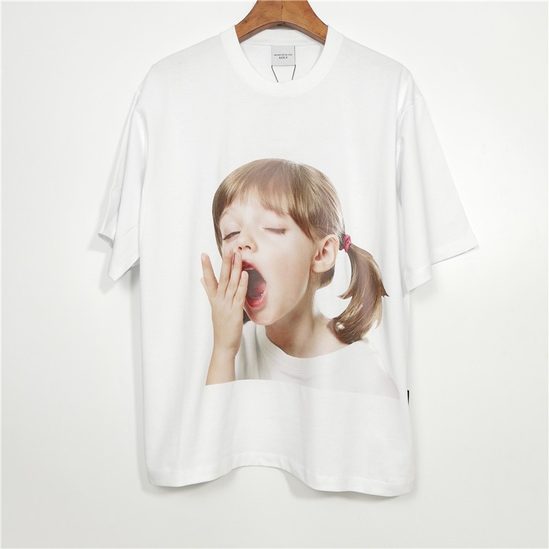 ADLV Hot ITEM Áo Thun Cotton Tay Ngắn Đơn Giản Dành Cho Nam Và Nữ Size Lớn