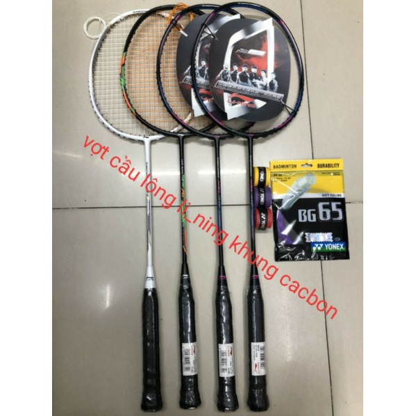 Vợt cầu lông li_ning khung cacbon
