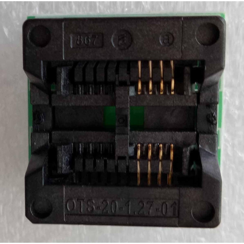 Đế socket đổi chân Rom Bios cho máy nạp Rom loại lớn