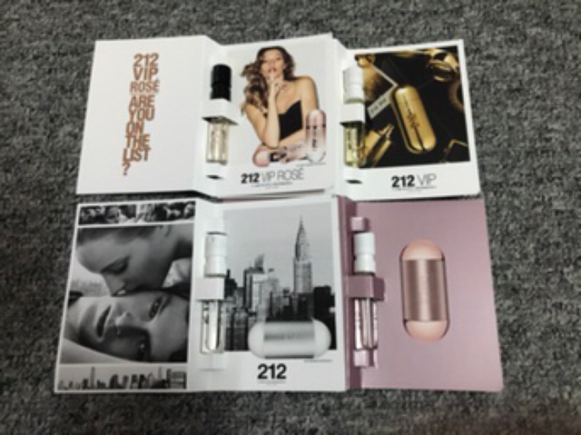 💥 Mẫu thử nước hoa nữ 212 - Carolina Herrera | Thế Giới Skin Care