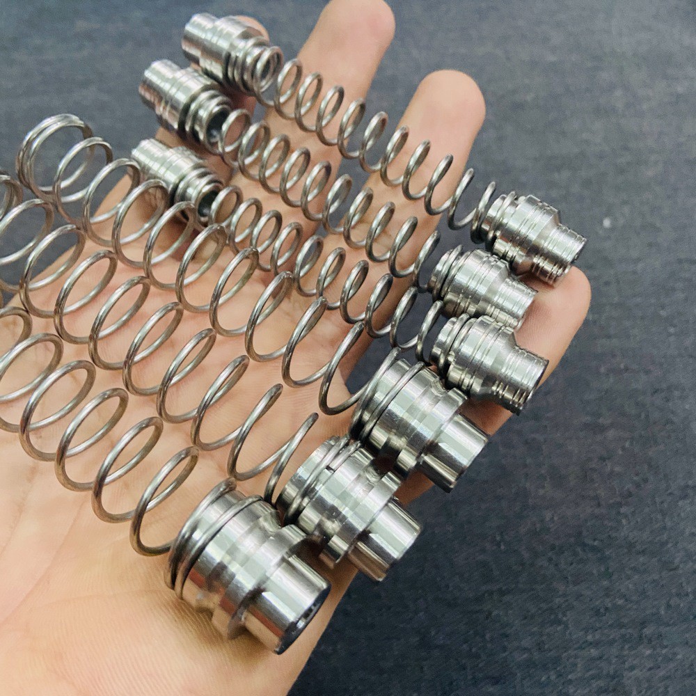 [XẢ KHO] LÒ XO ĐỦA THẮNG INOX 304 CAO CẤP SỬ DỤNG DREAM, WAVE, SIRIUS, VARIO