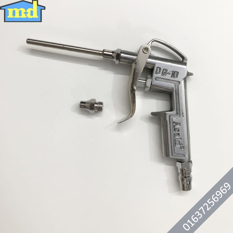 Súng xì khô hợp kim 2 đầu Asaki AK-1013