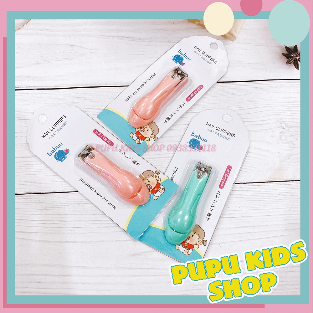 BẤM MÓNG TAY BABUU AN TOÀN CHO BÉ - PUPUKIDS