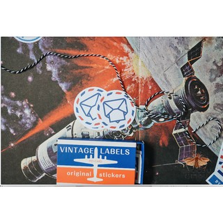 HỘP STICKER LABEL 60 MIẾNG- mẫu air mail