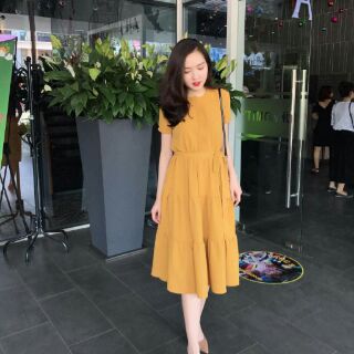 Váy mango 3 tầng