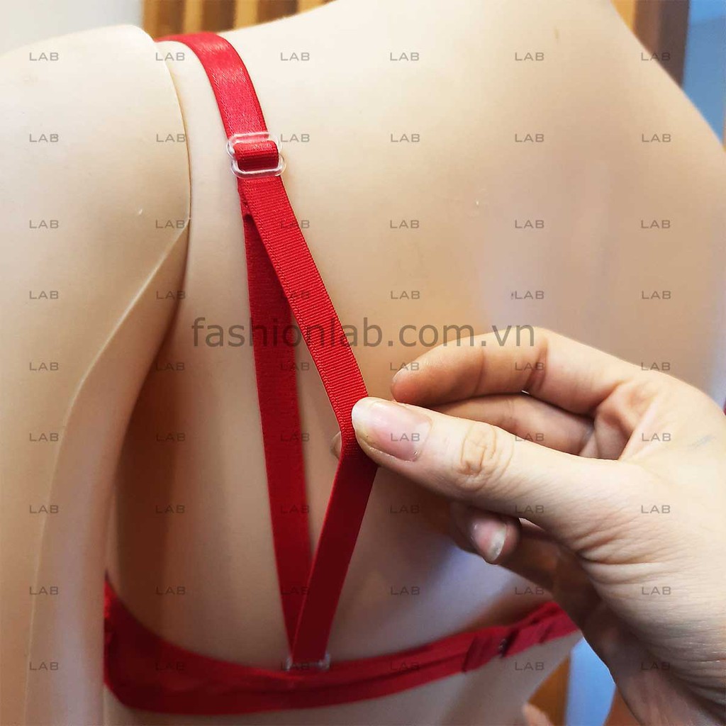 Khuyên móc bra - phụ kiện tăng giảm dây áo lót, nội y số 0, số 8, số 9 nhựa nhiều cỡ (10 cặp)