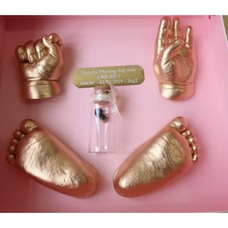 [Combo 4] Bộ bột đúc tượng tay chân 3D