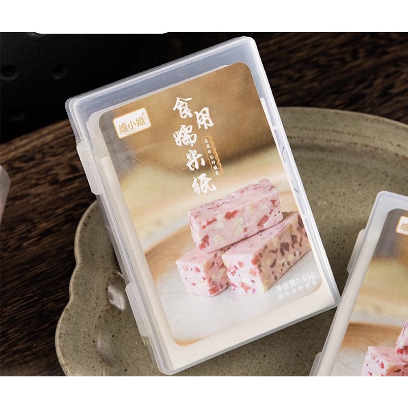 Giấy gạo gói kẹo 6,5 x 8cm - 500 tờ