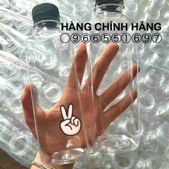 [SIÊU RẺ] 50 chai nhựa 330ml đựng trà sữa