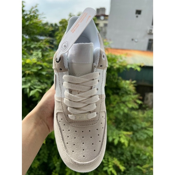 GIÀY AF1 LOW CREAM WHITE DA LỘN LAI AU [ FULL BOX + FREE SHIP ]