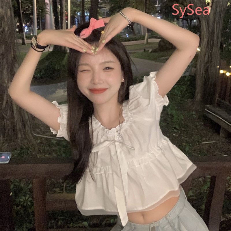 Áo sơ mi ngắn tay thời trang mùa hè Hàn Quốc dành cho nữ