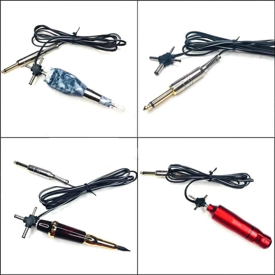 Dây 4 đầu đa năng kết nối máy phun xăm với bộ ổn áp máy pen