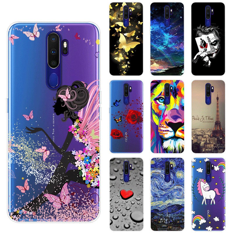 Ốp lưng điện thoại bằng TPU Silicone dành cho OPPO A5 2020