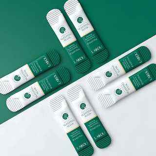 Bộ 10 mặt nạ ngủ laikou 3ml làm sáng da không cần rửa lại