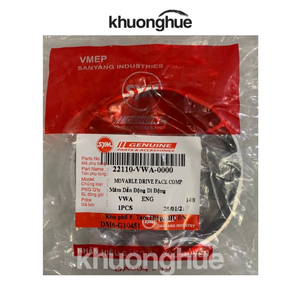 Má Động Sơ Cấp - Má Nhôm Đựng Bi Nồi Trước Xe Attila FI - Joyride Chính Hãng SYM