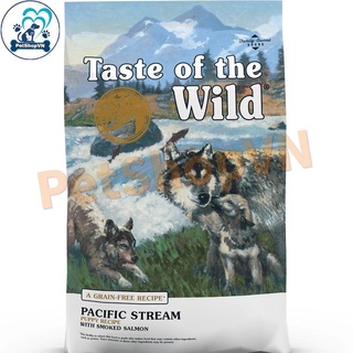 [170G] Thức Ăn Cho Chó Con Hạt TASTE OF THE WILD PACIFIC STREAM PUPPY Vị Cá Hồi Xông Khói