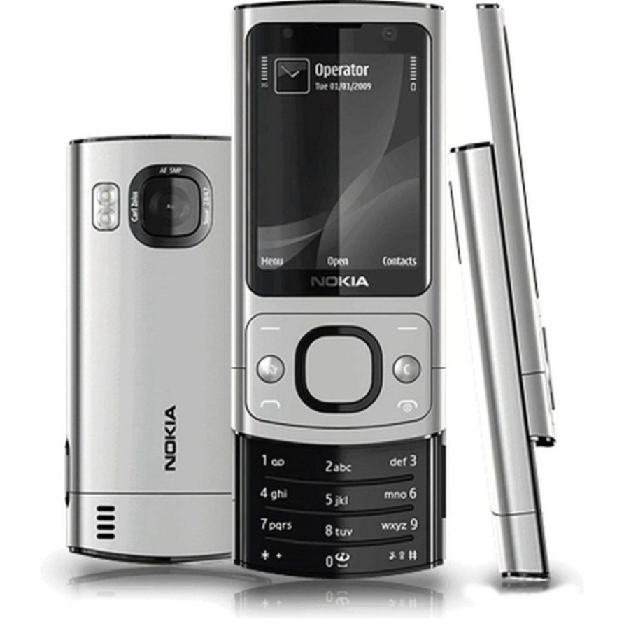 GIẢM GIÁ Điện Thoại Nokia 6700S Nắp Trượt Chính Hãng Mỏng Vỏ Nhôm Nhẹ GIẢM GIÁ