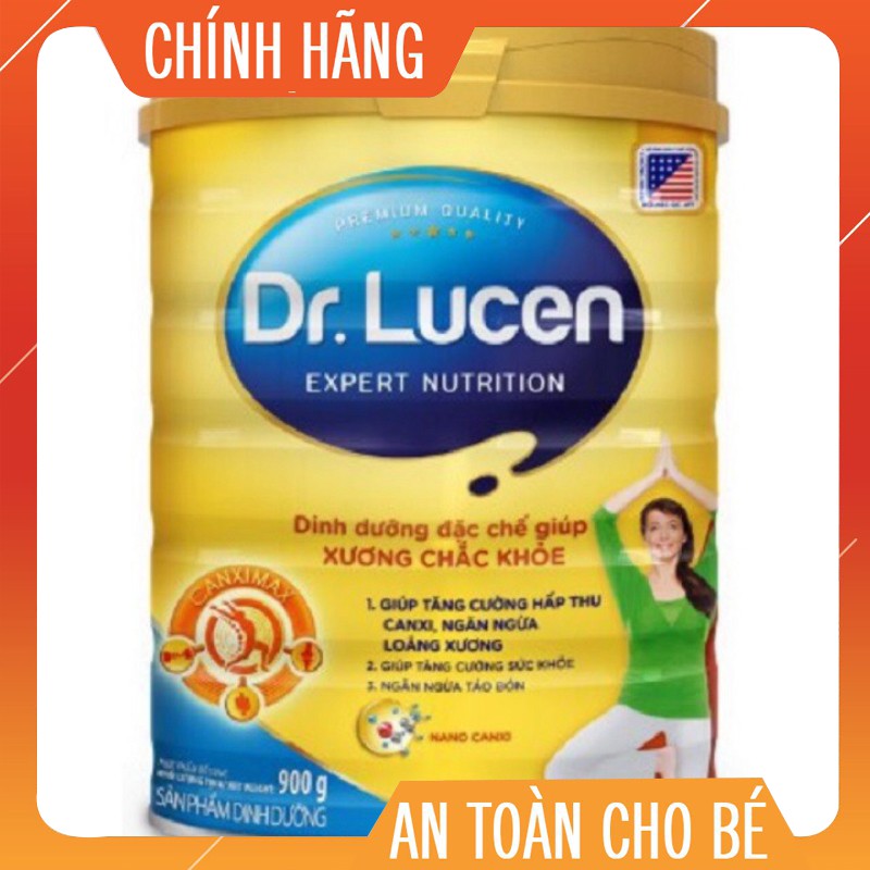 Sữa Dr. Lucen CanxiMax xương chắc khoẻ hộp 900g