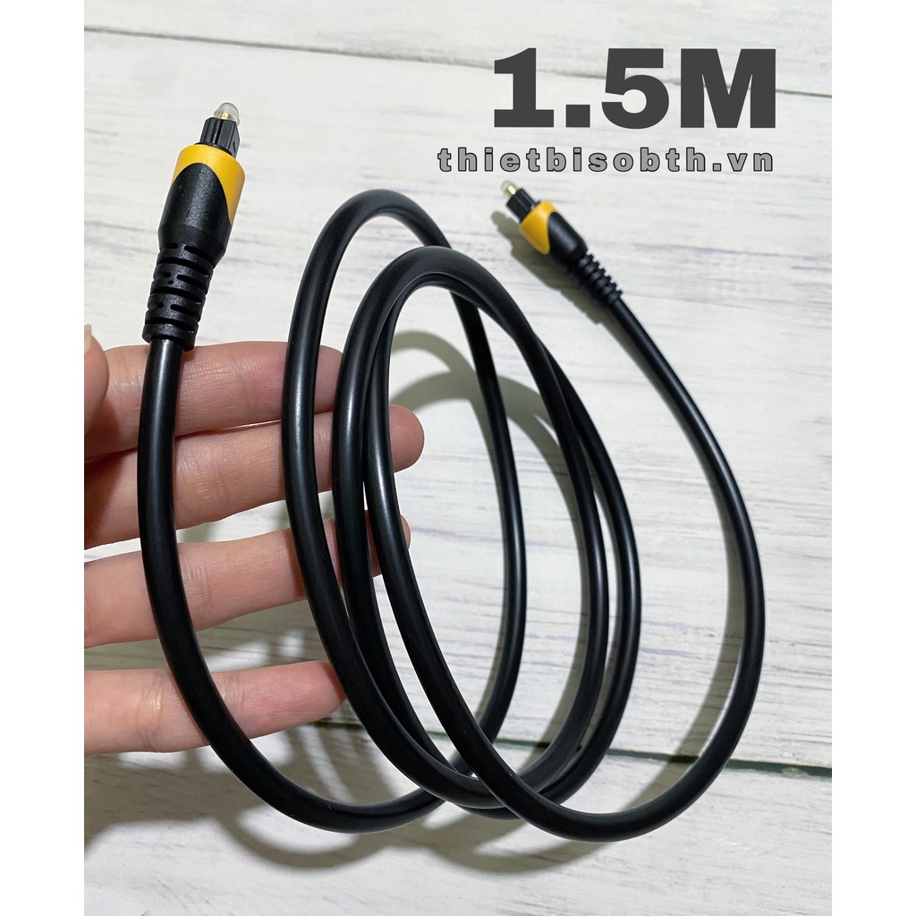 Dây Audio Quang sợi to 6.0  Dài 1,5M-Sản phẩm cao cấp