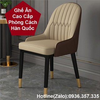 [Nhập Khẩu] Ghế Phòng Ăn⚡Ghế Monet ⚡Bọc Da Cao Cấp Phong Cách Hàn Quốc - Bảo Hành 1 Năm