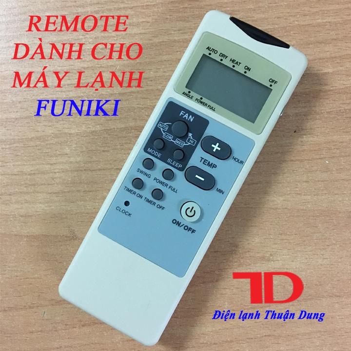 Remote Máy Lạnh FUNIKI