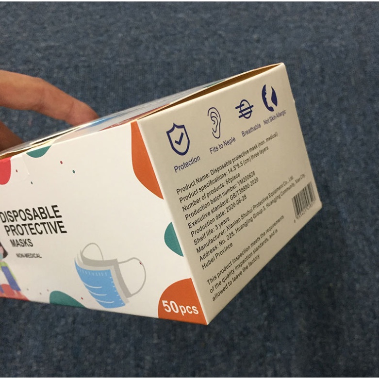 [COD] [Giao Hàng Nhanh / Đang Bán] Khẩu Trang Trẻ Em 50 Miếng. Tiền mặt để giao hàng.