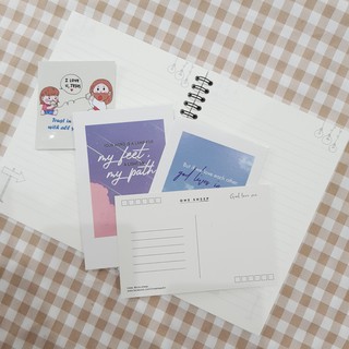 Postcard câu gốc tiếng anh