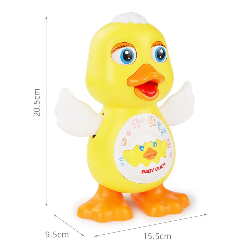 Đồ Chơi Chú Vịt Nhảy Múa Phát Nhạc Có Đèn [ CHÍNH HÃNG DANCE DUCK]