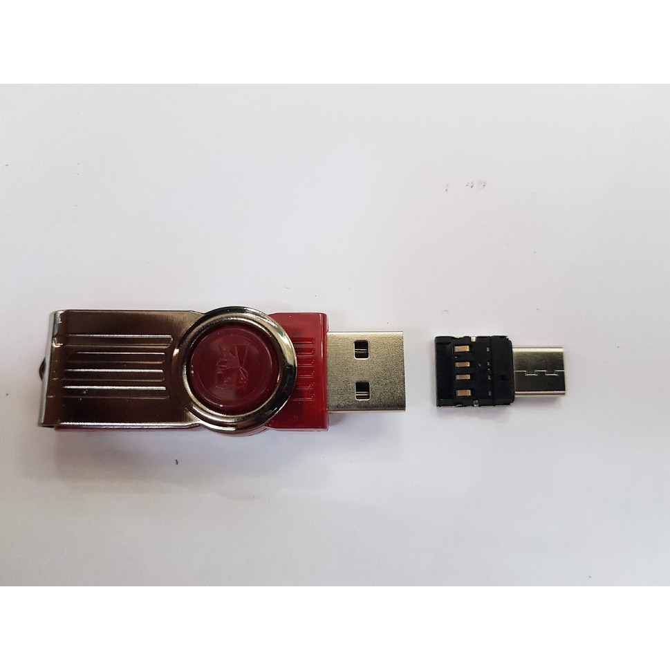 Cổng Chuyển Đổi Otg Type C Ra Usb 2.0 cái mini - Giúp điện thoại máy tính đọc Usb - dùng chuột phím - Chất lượng tốt