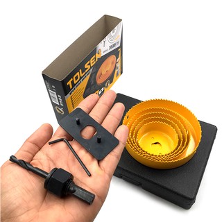 Bộ 8 vòng khoét lỗ lớn tolsen 75866