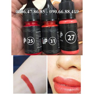 Mực xăm Makeup Môi Mày Mí 10ml - Mẫu mới