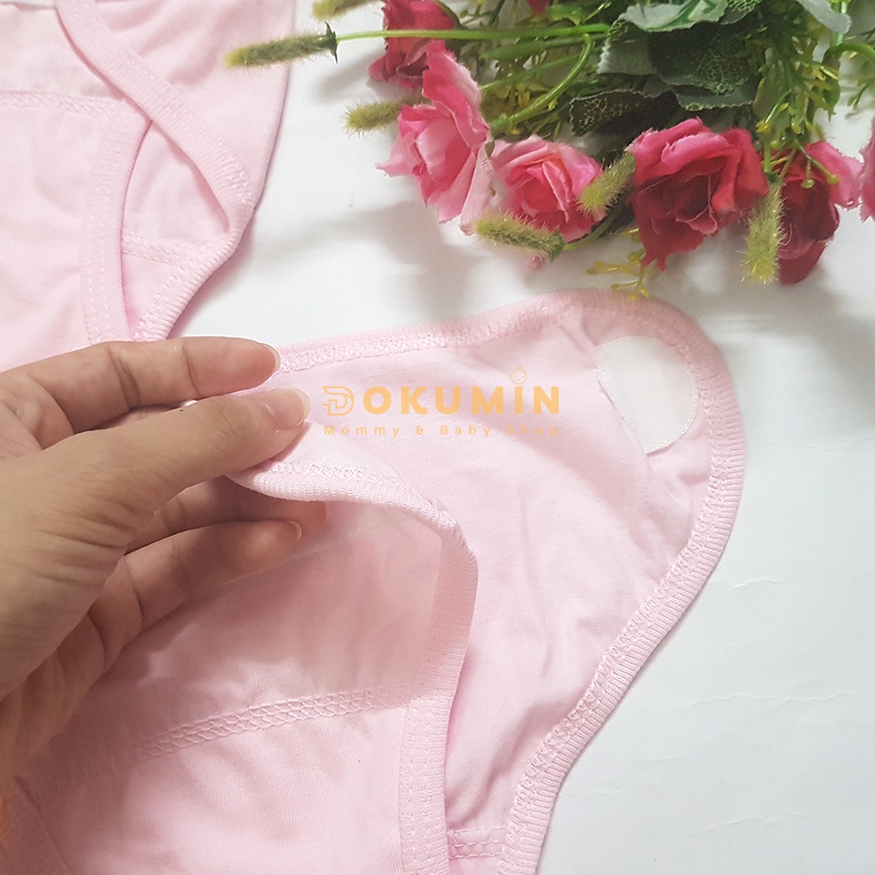 Quần đóng bỉm sơ sinh Baby Leo Size 1/2/3 1 chiếc cho bé trai bé gái mềm mại thoáng khí DOKUMIN QDB005