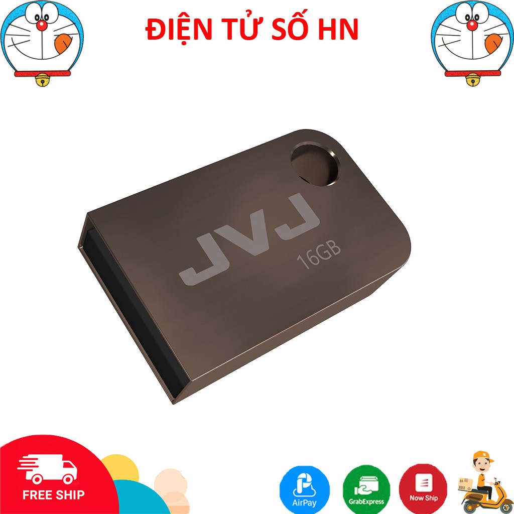 USB 64GB/32GB/16GB JVJ FLASH S2 siêu nhỏ- USB 2.0, tốc độ upto 100MB/s chống nước-BH 2 năm