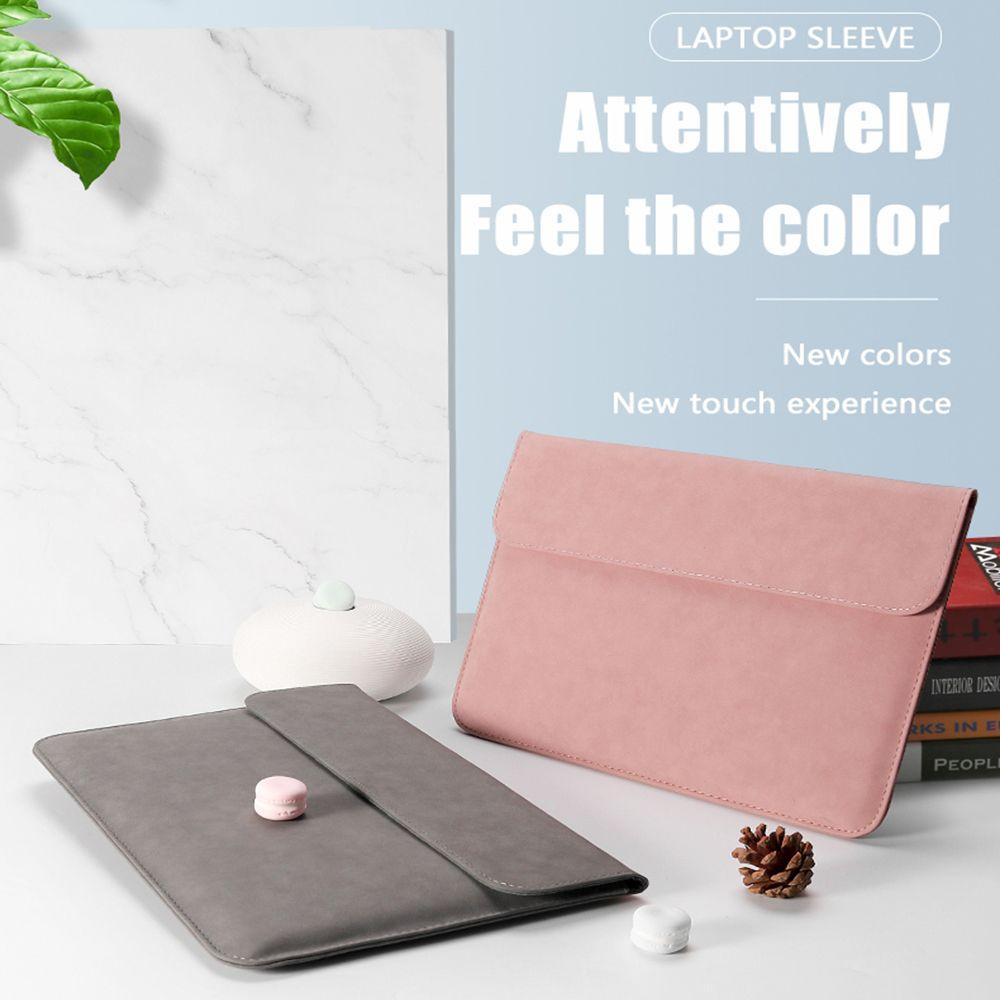 BORAG Túi Da PU Đựng Laptop 11 13 15 inch Cho Xiaomi Huawei Matebook