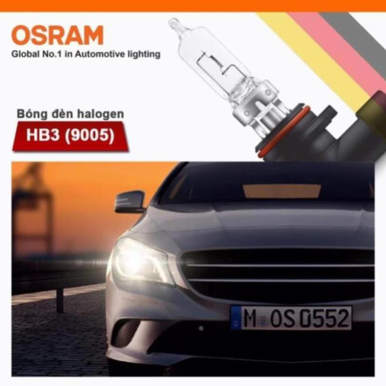 Bóng đèn halogen OSRAM ORIGINAL HB3 12v 60w (chân cong)