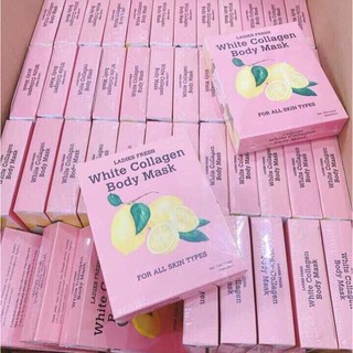 Body Mask chiết xuất từ quả chanh cho da mềm mịn ,Ủ TRẮNG CHANH WHITE COLLAGEN BODY MASK