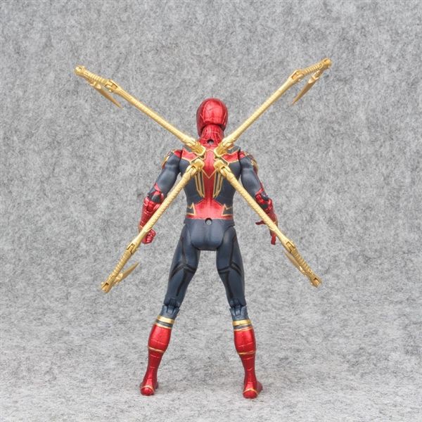 MH13 - Mô hình Iron Spider Man Avengers Kèm Giá Đỡ Mô Hình Cao 17cm - Mô Hình Marvel