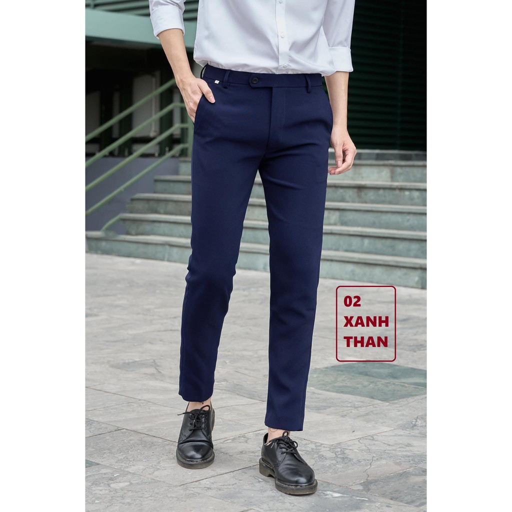 Quần Âu Vải Tuyết Mưa 💕1𝖍𝖆𝖓𝖉💕 Quần Âu Nam Ống Côn Mang Lại Phong Cách Trẻ Trung, Lịch Lãm - Mặc Là Đẹp - Mã QTM | BigBuy360 - bigbuy360.vn