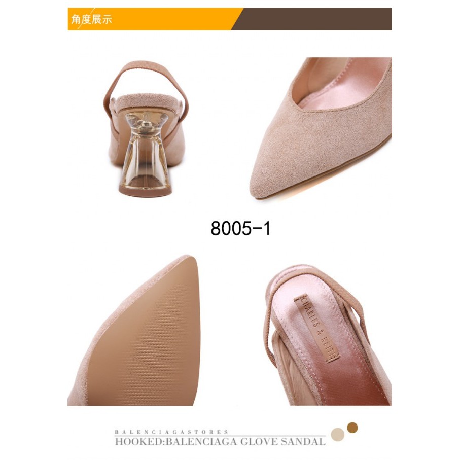 Giày Ck 8005-1 Gót 8.5 cm 0.7 Kg Chất Lượng Cao