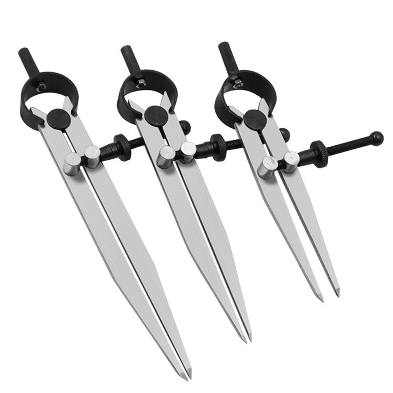 Thước Đo Compa Bằng Thép Carbon Có Thể Xoay Vòng Tiện Dụng Cho Đồ Da